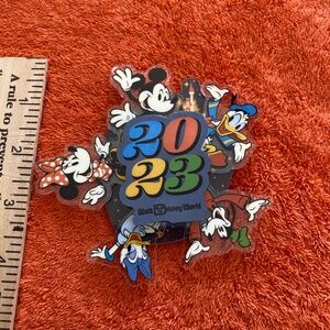 Disney world Park 2023 Spinner Magnet.